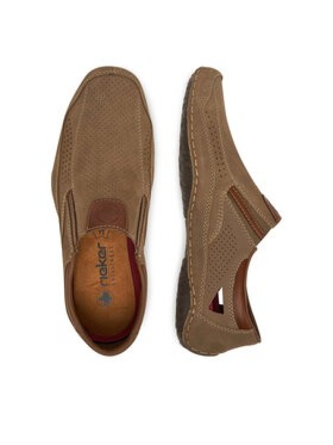 Rieker Półbuty 06350-25 Brązowy