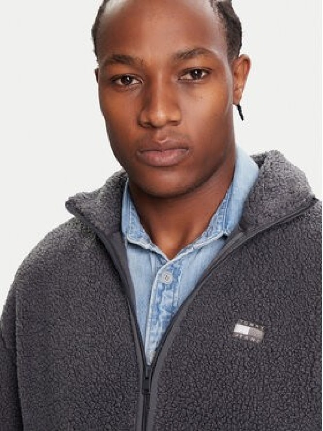 Tommy Jeans Bluza DM0DM22078 Szary Relaxed Fit