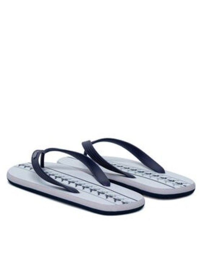 Kappa Japonki 371G1LW White - Blue Marine - Grey Lt Lead Kolorowy