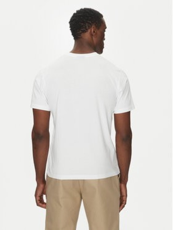 Save The Duck T-Shirt DT0825M BESY20 Biały Regular Fit