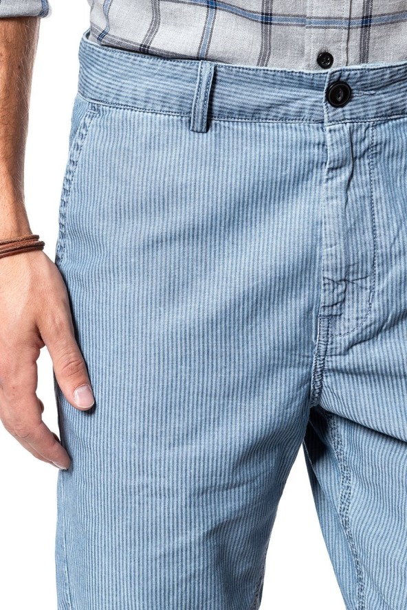 SPODENKI LEE SLIM CHINO SHORT WASHED STRIPE L73HKREV 112120594