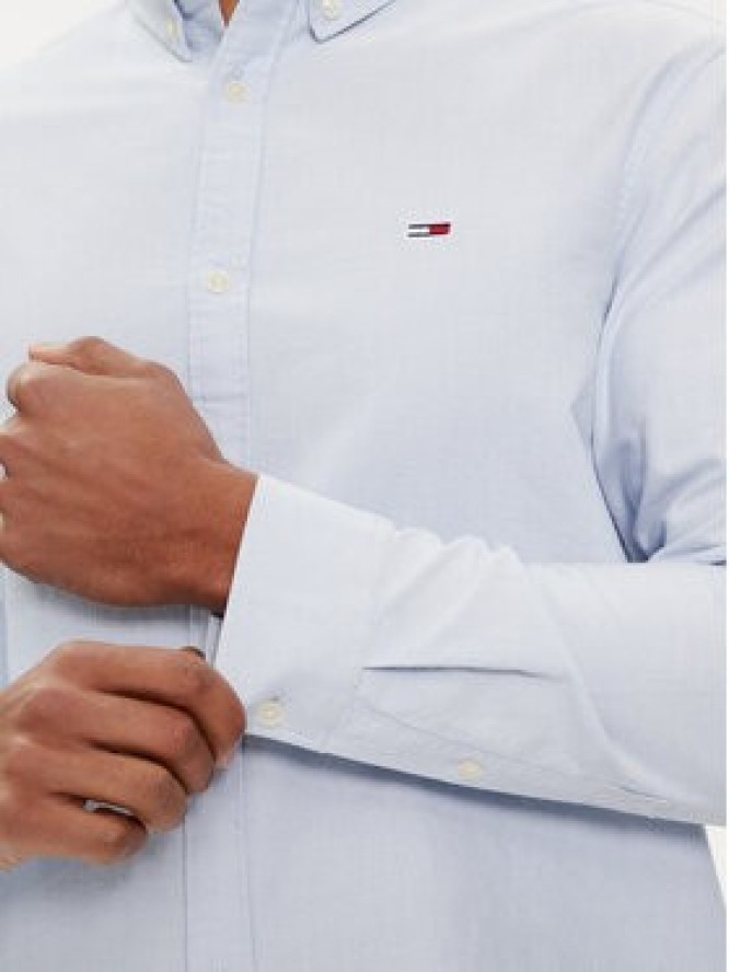 Tommy Jeans Koszula Entry DM0DM19134 Błękitny Regular Fit