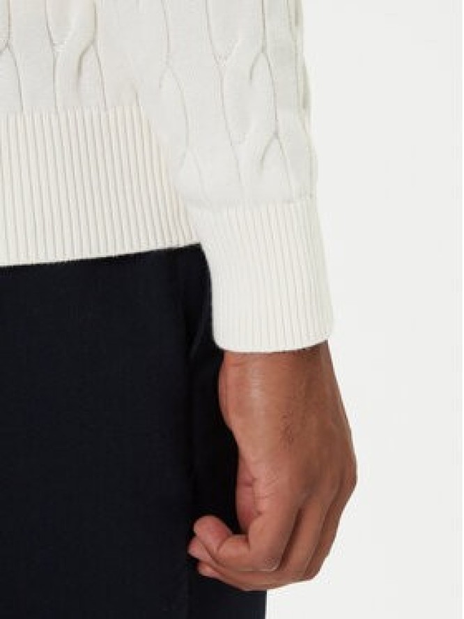 Tommy Hilfiger Sweter MW0MW33132 Écru Regular Fit