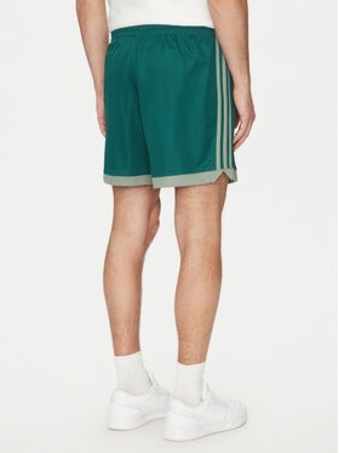 adidas Szorty sportowe Mock Eyelet JP1101 Zielony Regular Fit