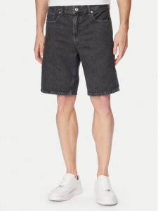 Karl Lagerfeld Jeans Szorty jeansowe B2M10077 Szary Straight Fit