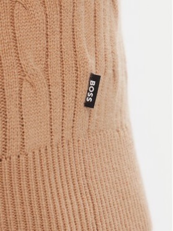 BOSS Sweter H-Hetico 50549975 Beżowy Regular Fit
