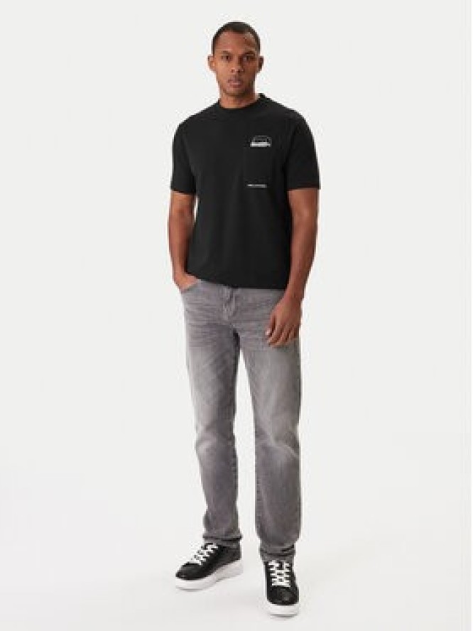 KARL LAGERFELD T-Shirt 755047 561221 Czarny Regular Fit