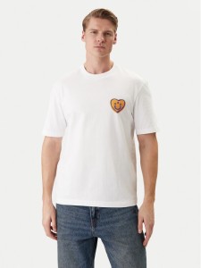 HUGO T-Shirt Nalentinio 50562727 Biały Regular Fit