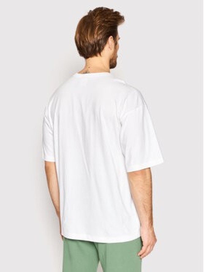 Champion T-Shirt Small C Logo 216548 Biały Muscle Fit