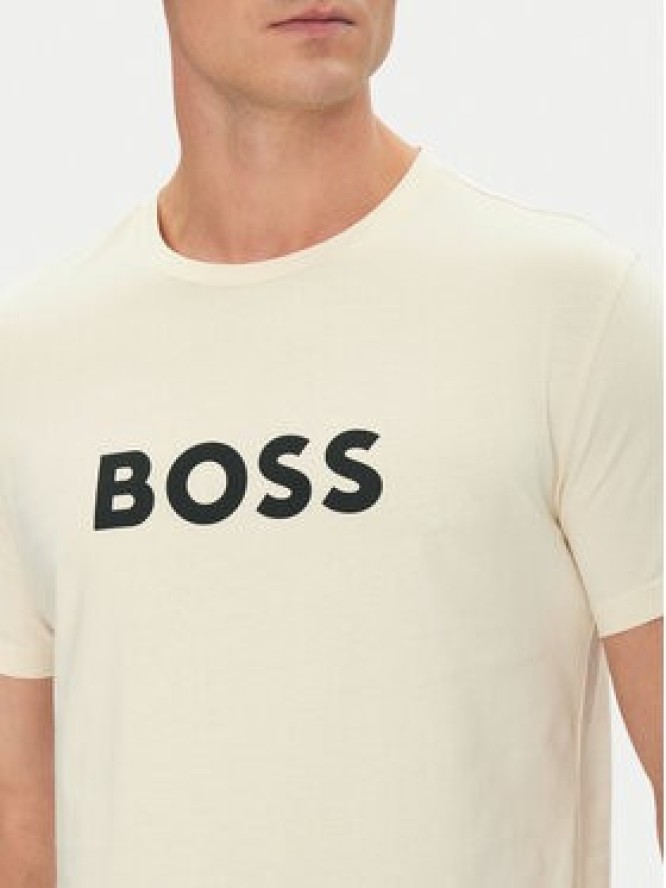 BOSS T-Shirt 50491706 Biały Regular Fit