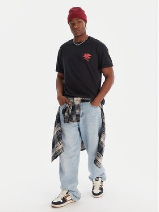 Quiksilver T-Shirt Elderberry EQYZT08200 Czarny Regular Fit