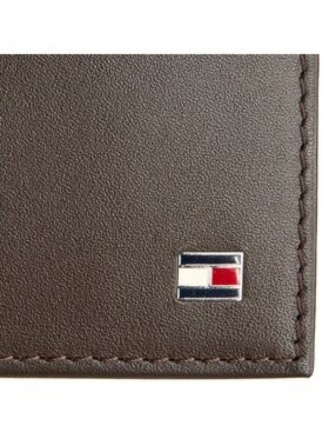 Tommy Hilfiger Portfel Eton Cc Flap And Coin Pocket AM0AM00652/83362 Brązowy
