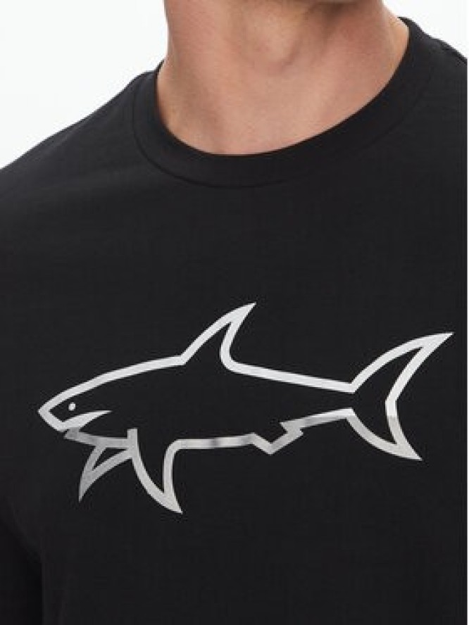 Paul&Shark T-Shirt 25411078 Czarny Regular Fit