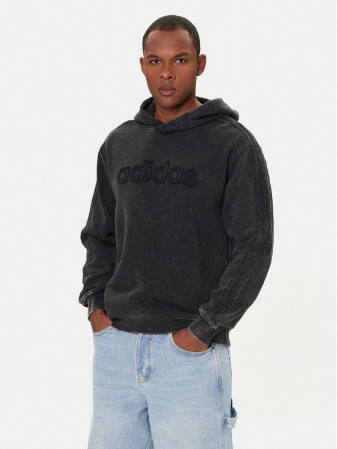 adidas Bluza JY2792 Szary Loose Fit