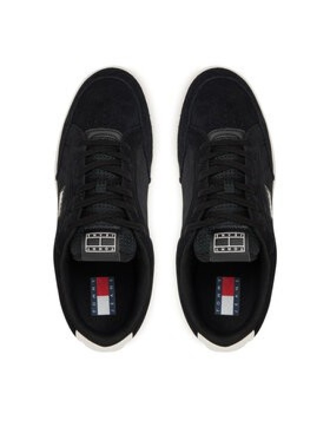Tommy Jeans Sneakersy Tjm Cupsole Long Lace Skate EM0EM01602 Czarny