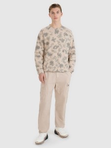 4F Spodnie casual cargo męskie - beżowa M