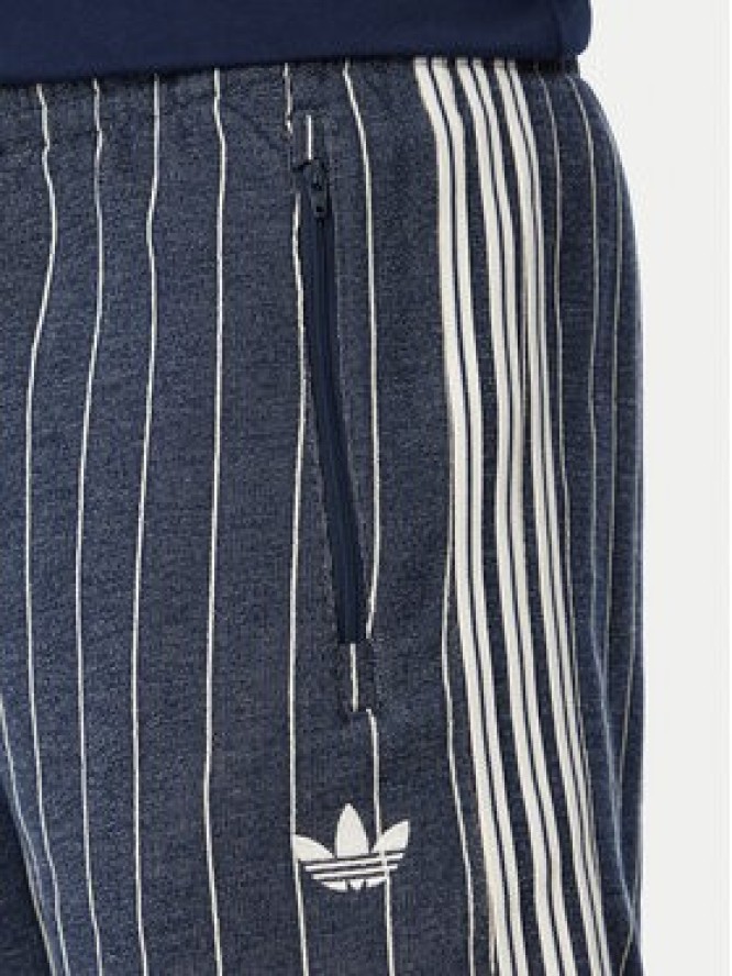 adidas Szorty sportowe Pinstripes Shorts KR9706 Granatowy Regular Fit