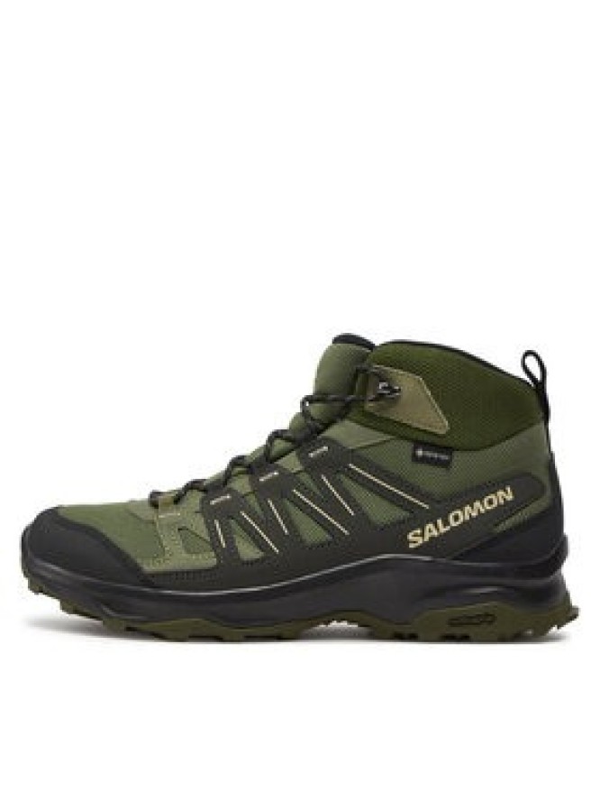 Salomon Trekkingi Grivola Mid Gore-Tex L47606400 Zielony