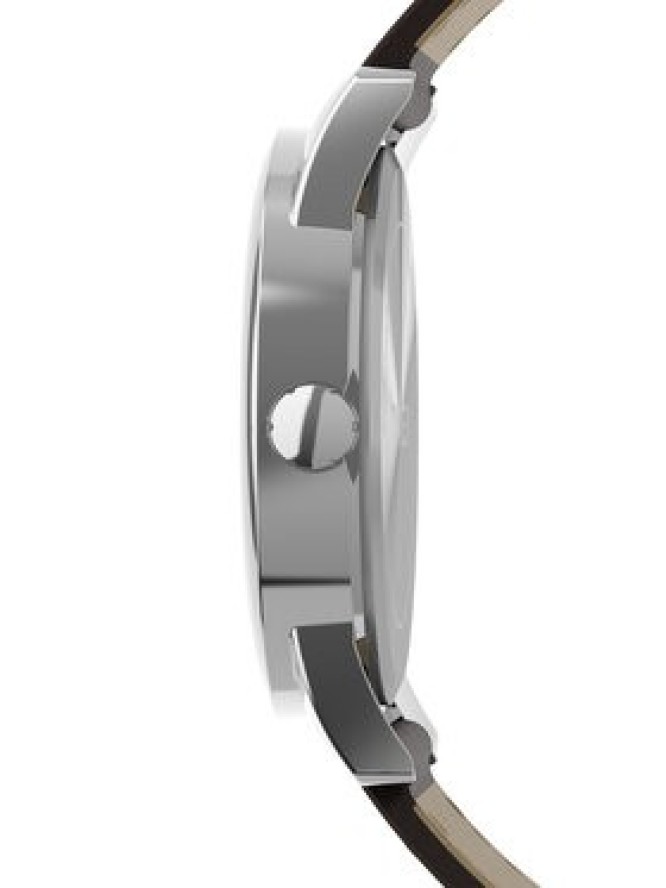 Timex Zegarek Easy Reader Classic TW2Y12600 Brązowy