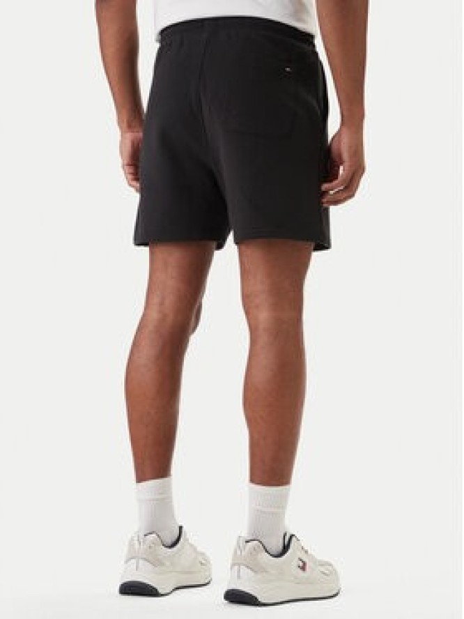 Tommy Jeans Szorty sportowe Signature DM0DM23017 Czarny Regular Fit