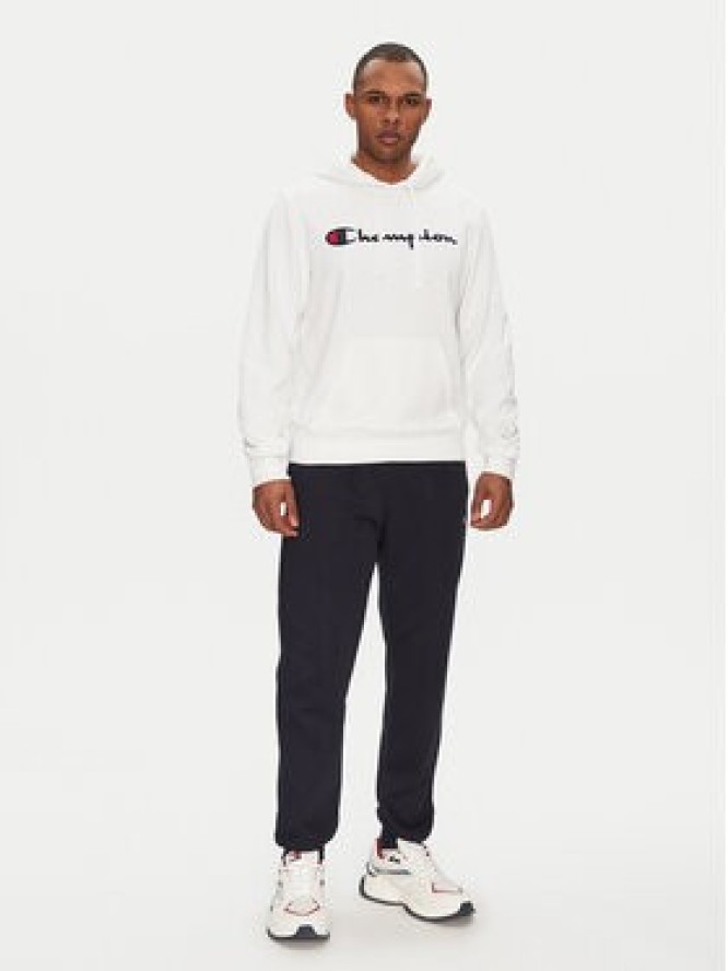 Champion Bluza 220726 Biały Slim Fit
