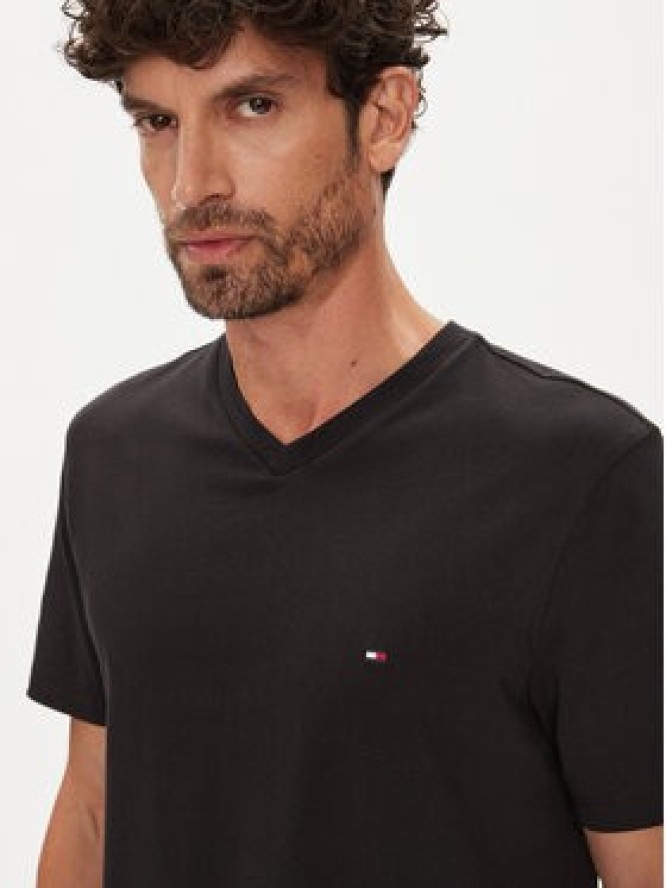 Tommy Hilfiger T-Shirt Essential MW0MW39249 Czarny Regular Fit