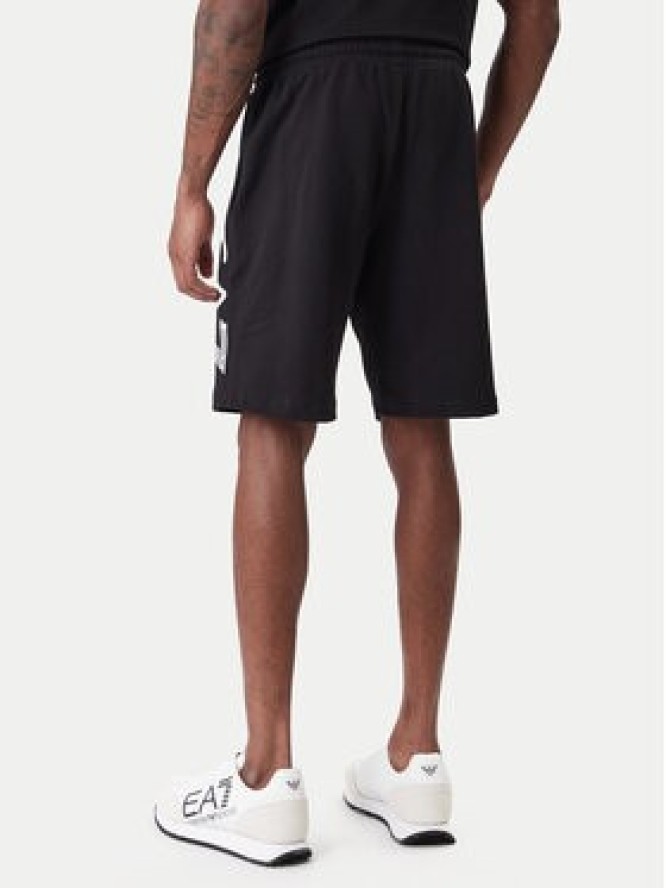 EA7 Emporio Armani Szorty sportowe 7M001414 AF22266 UC001 Czarny Regular Fit