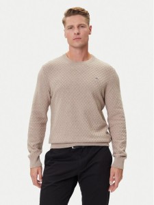 Gant Sweter 8030261 Beżowy Regular Fit