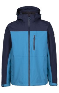 Trespass Curbridge - Męska kurtka przeciwdeszczowa Bondi Blue