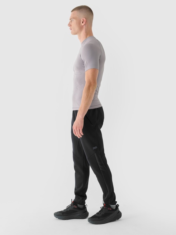 4F Spodnie treningowe szybkoschnące męskie 4F x Robert Lewandowski - czarne S