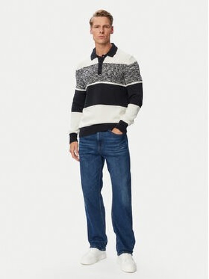 JOOP! Jeans Sweter Jjk-04Odin 30103133 Granatowy Regular Fit