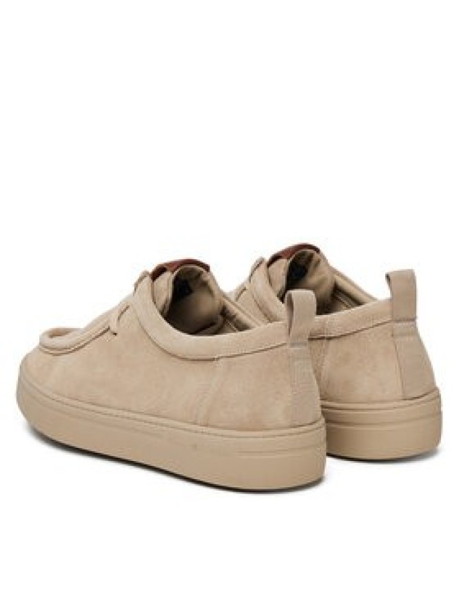 Tommy Hilfiger Półbuty Modern Light Suede Moc Toe Shoe FM0FM05501 Beżowy