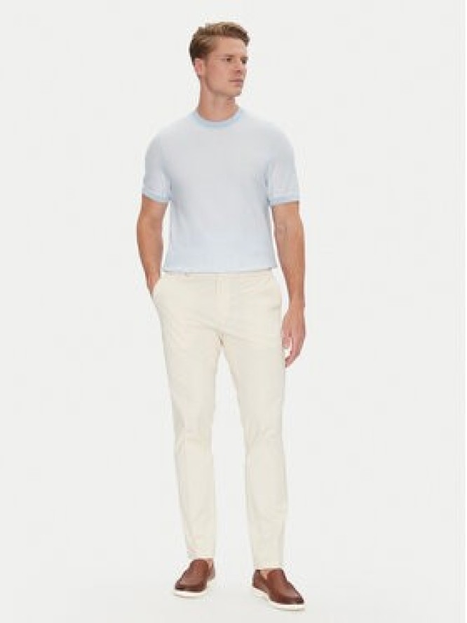 BOSS T-Shirt Jianfranco 50537642 Błękitny Regular Fit