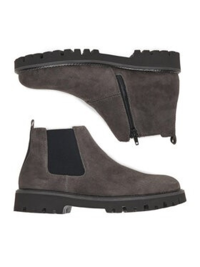 Rieker Botki 30453-45 Szary