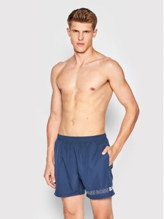 Boss Szorty kąpielowe Dolphin 50469590 Granatowy Regular Fit