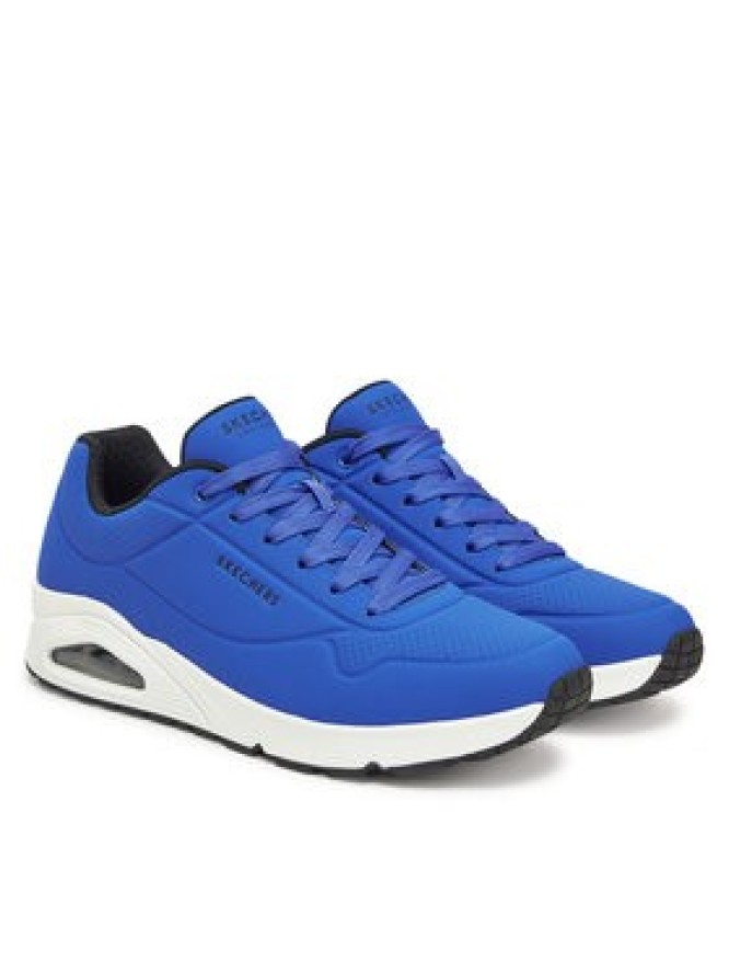 Skechers Sneakersy Uno - Stand On Air 52458/BLW Niebieski