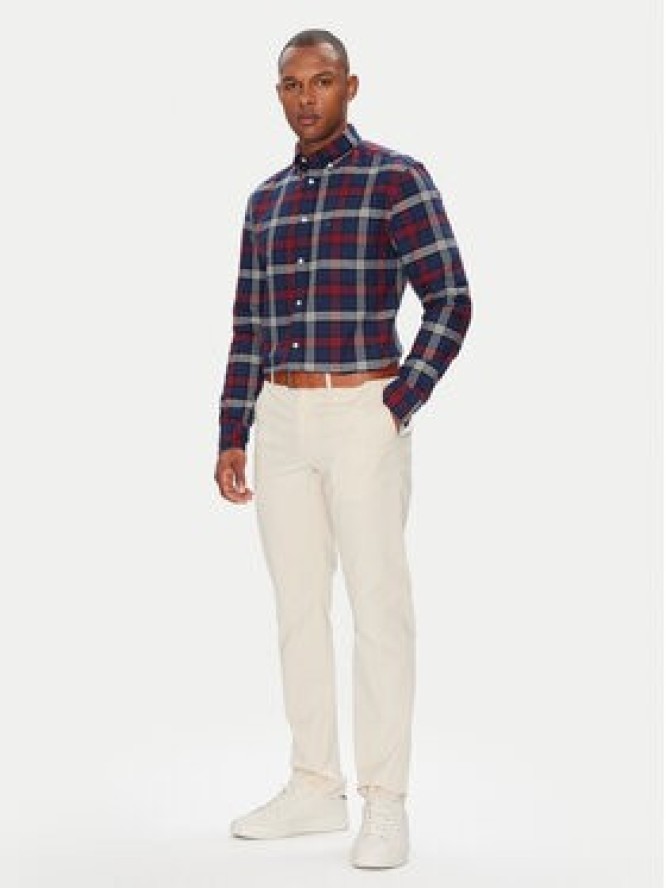 Tommy Hilfiger Koszula Herit Oxford MW0MW39681 Granatowy Regular Fit
