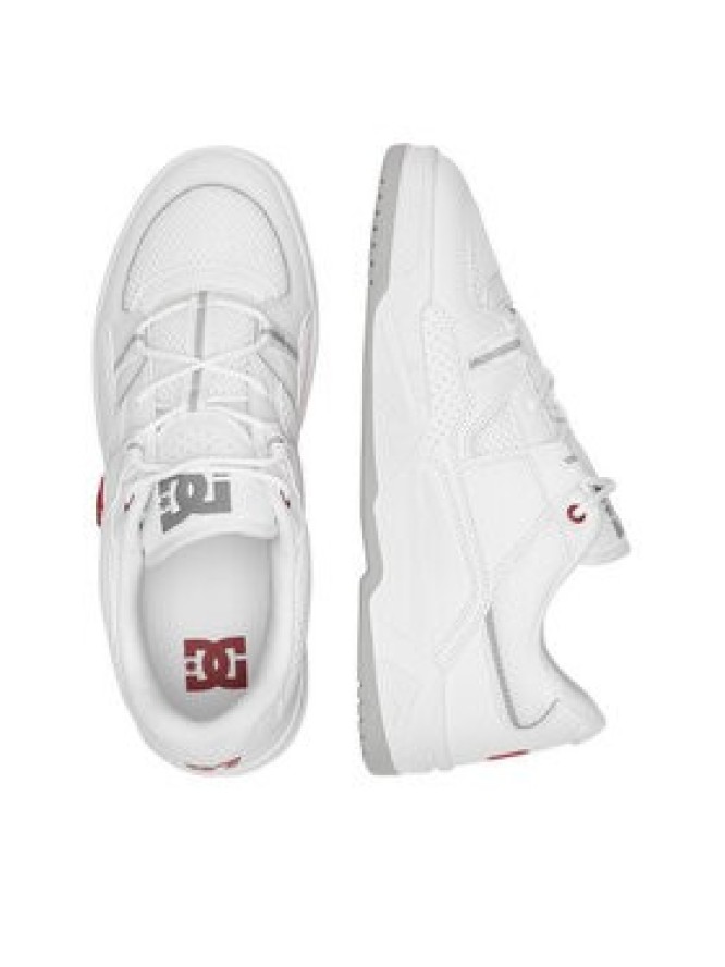 DC Shoes Sneakersy CONSTRUCT ADYS100822-WR6 Biały