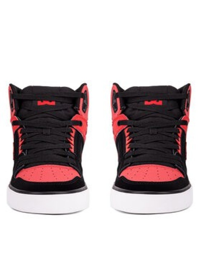DC Shoes Sneakersy PURE HIGH-TOP WC ADYS400043-FWB Czerwony