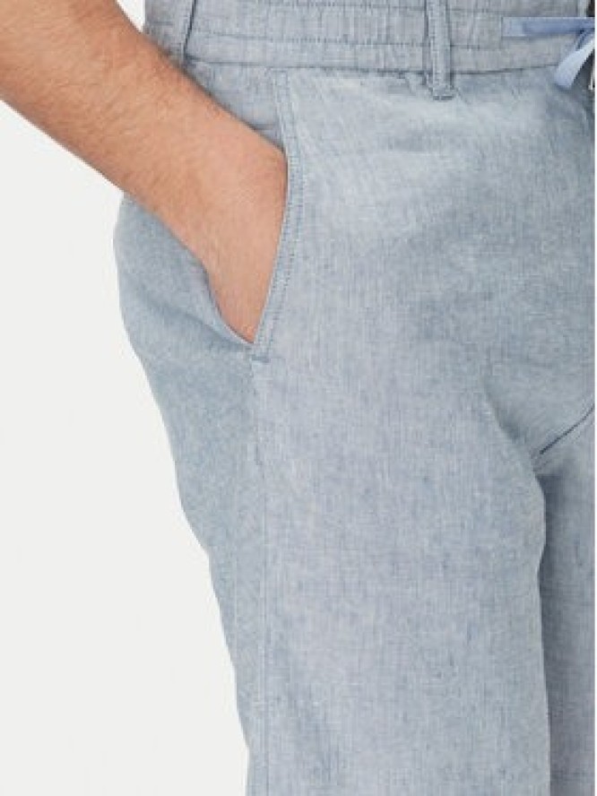 BOSS Szorty materiałowe 50536863 Niebieski Tapered Fit