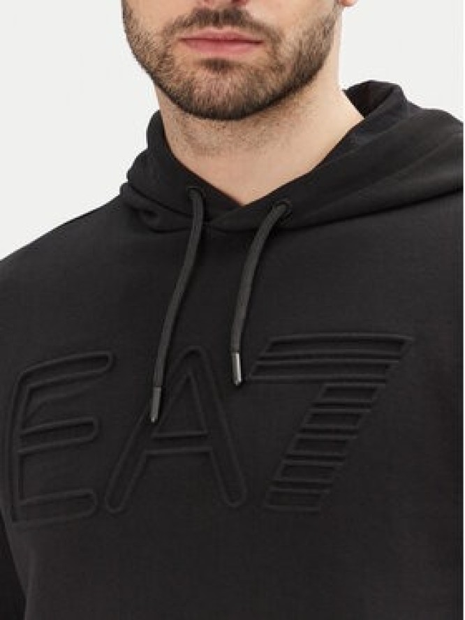 EA7 Emporio Armani Bluza 7M000152 AF10432 UC001 Czarny Regular Fit