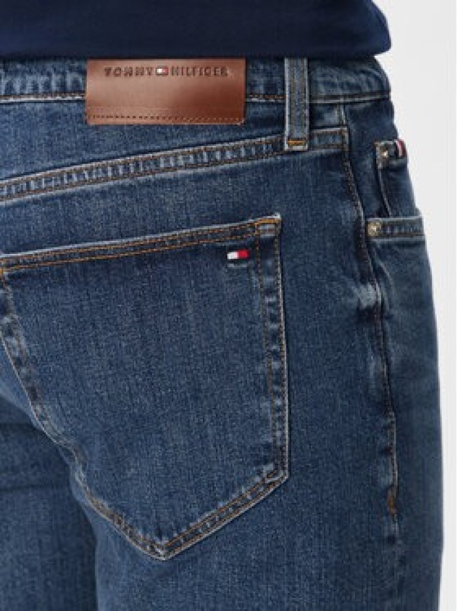 Tommy Hilfiger Jeansy Denton MW0MW44346 Niebieski Straight Fit