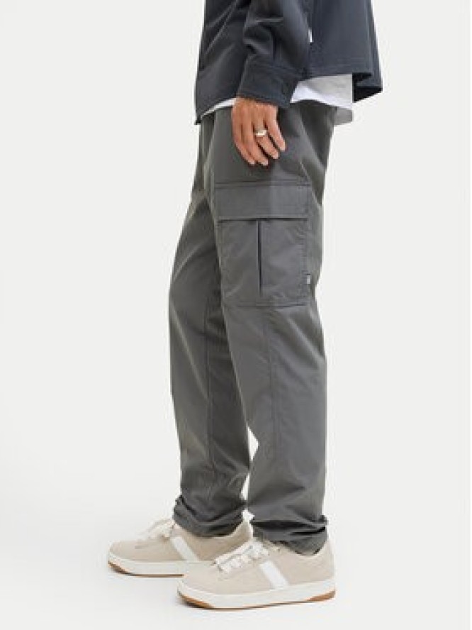 Jack & Jones Spodnie materiałowe Kane 12278911 Szary Relaxed Fit