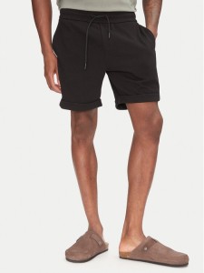 Only & Sons Szorty materiałowe New Kodyl 22033722 Czarny Regular Fit
