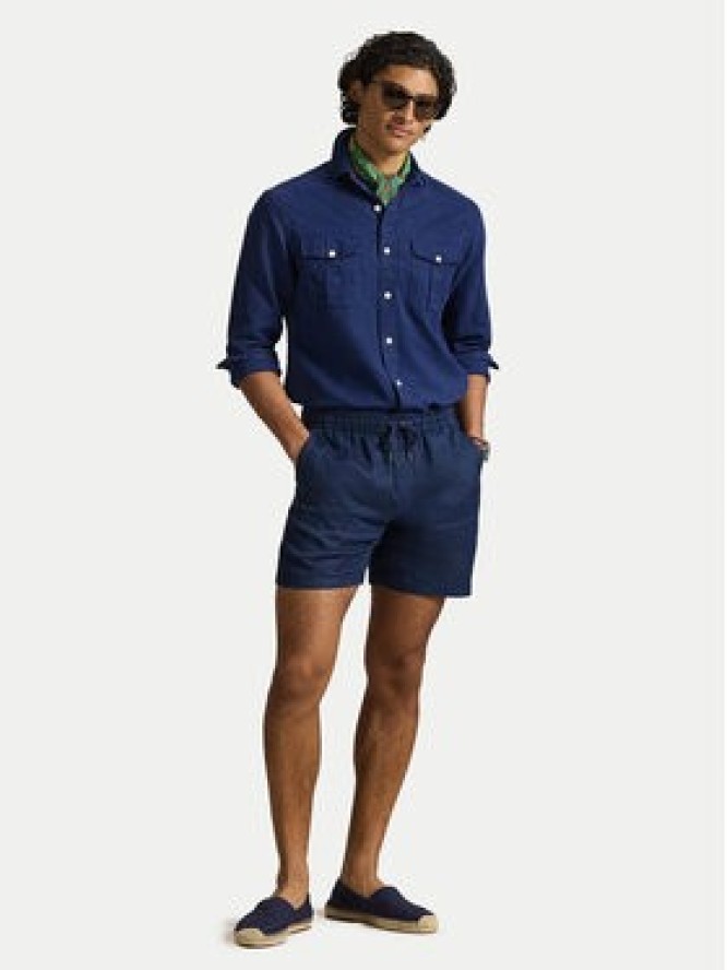 Polo Ralph Lauren Szorty materiałowe 710P08205001 Granatowy Regular Fit