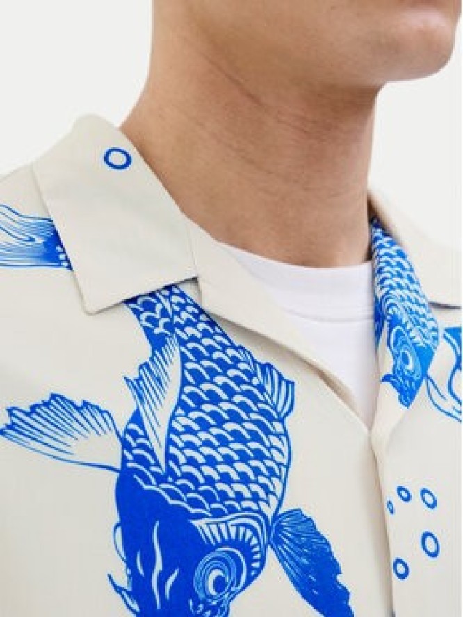 Jack & Jones Koszula Jeff 12268465 Niebieski Relaxed Fit