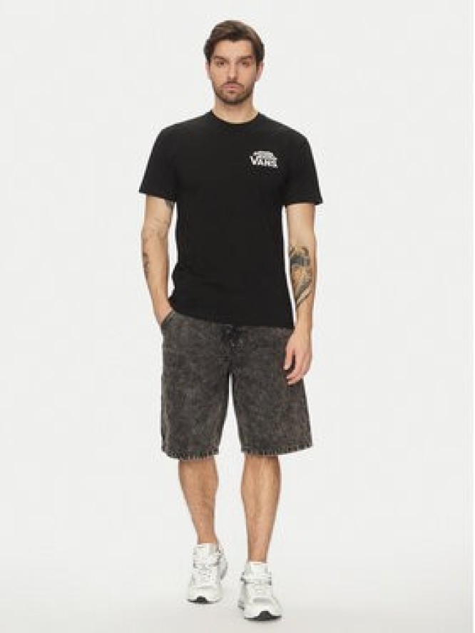 Vans Szorty jeansowe Drill Chore VN0A7S4S Czarny Loose Fit