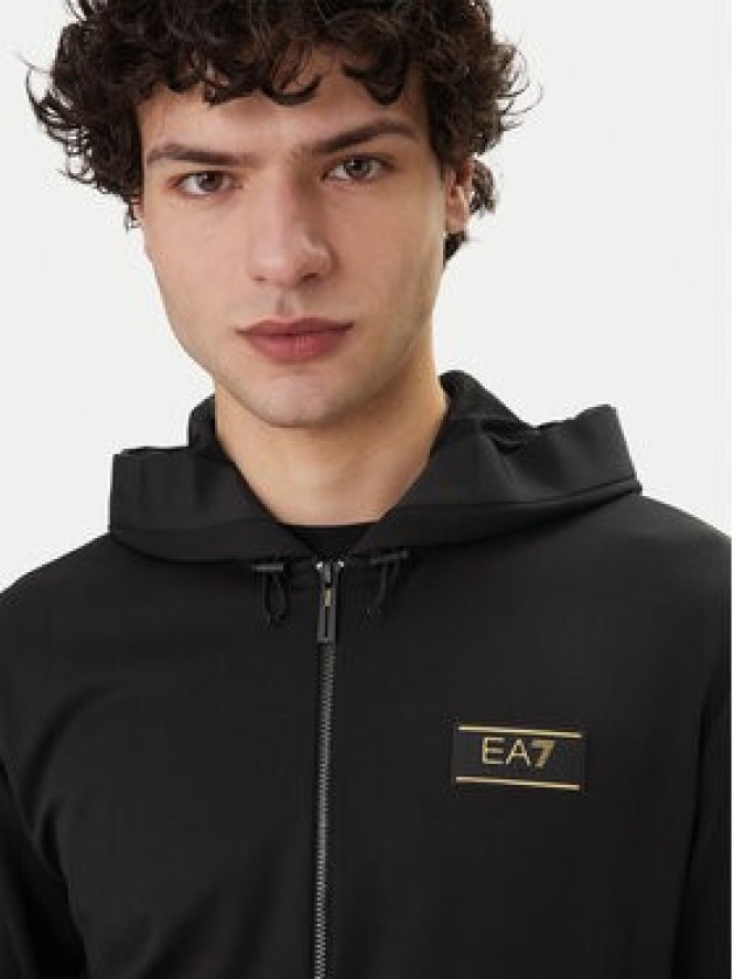 EA7 Emporio Armani Bluza 7M001335 AF16658 UC001 Czarny Regular Fit