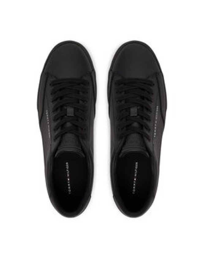 Tommy Hilfiger Tenisówki Vulc Core Rwb Long Lace Lth FM0FM05814 Czarny