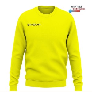Bluza sportowa Givova Polarfleece One Yellow
